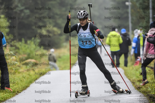 05.10.2019, xkvx, Biathlon, Nordcup 2019, Skiroller Sprint - weiblich, v.l. TSCHIERSCH Marie Charlott