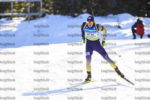 30.11.2019, xkvx, Biathlon IBU Sjusjoen, Sprint Herren, v.l. Andriy Dotsenko (Ukraine) in aktion / in action competes