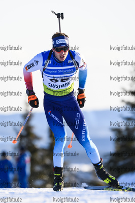 30.11.2019, xkvx, Biathlon IBU Sjusjoen, Sprint Herren, v.l. Nico Salutt (Switzerland) in aktion / in action competes