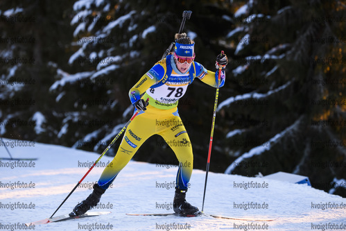 30.11.2019, xkvx, Biathlon IBU Sjusjoen, Sprint Frauen, v.l. Chardine Sloof (Sweden) in aktion / in action competes