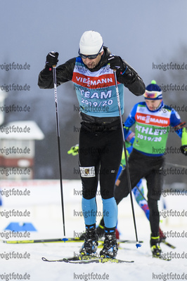 03.12.2019, xkvx, Biathlon IBU Weltcup Oestersund, Training Herren, v.l. Coach Ole Einar Bjoerndalen (China) in aktion / in action competes