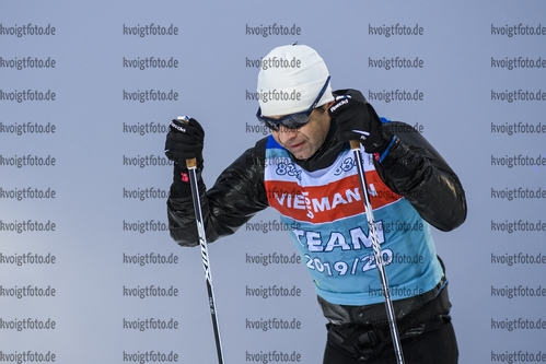 03.12.2019, xkvx, Biathlon IBU Weltcup Oestersund, Training Herren, v.l. Coach Ole Einar Bjoerndalen (China) in aktion / in action competes