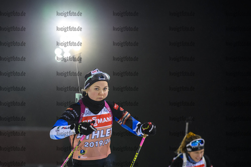 03.12.2019, xkvx, Biathlon IBU Weltcup Oestersund, Training Damen, v.l. Grete Gaim (Estonia) in aktion / in action competes