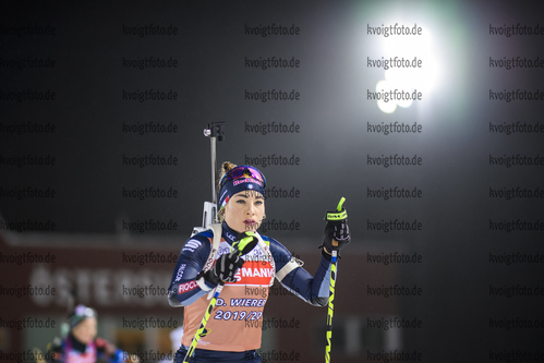 03.12.2019, xkvx, Biathlon IBU Weltcup Oestersund, Training Damen, v.l. Dorothea Wierer (Italy) in aktion / in action competes