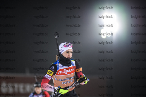 03.12.2019, xkvx, Biathlon IBU Weltcup Oestersund, Training Damen, v.l. Marte Olsbu Roeiseland (Norway) in aktion / in action competes