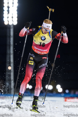 04.12.2019, xkvx, Biathlon IBU Weltcup Oestersund, Einzel Herren, v.l. Johannes Thingnes Boe (Norway) in aktion / in action competes