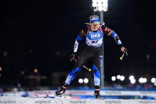 05.12.2019, xkvx, Biathlon IBU Weltcup Oestersund, Einzel Damen, v.l. Grete Gaim (Estonia) in aktion / in action competes