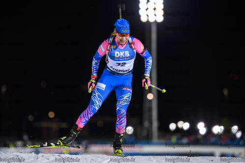 05.12.2019, xkvx, Biathlon IBU Weltcup Oestersund, Einzel Damen, v.l. Tamara Voronina (Russia) in aktion / in action competes