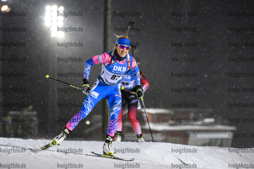 05.12.2019, xkvx, Biathlon IBU Weltcup Oestersund, Einzel Damen, v.l. Kristina Reztsova (Russia) in aktion / in action competes
