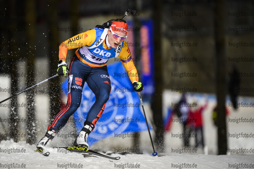 05.12.2019, xkvx, Biathlon IBU Weltcup Oestersund, Einzel Damen, v.l. Denise Herrmann (Germany) in aktion / in action competes