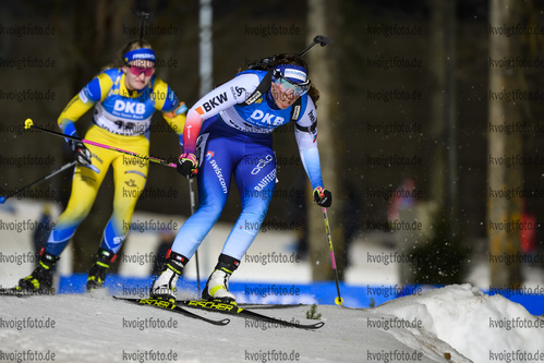 05.12.2019, xkvx, Biathlon IBU Weltcup Oestersund, Einzel Damen, v.l. Lena Haecki (Switzerland) in aktion / in action competes