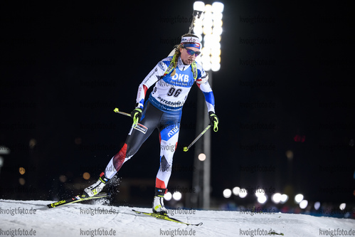 05.12.2019, xkvx, Biathlon IBU Weltcup Oestersund, Einzel Damen, v.l. Jessica Jislova (Czech Republic) in aktion / in action competes