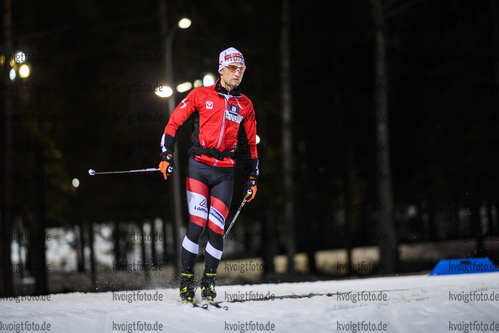 06.12.2019, xkvx, Biathlon IBU Weltcup Oestersund, Training Herren, v.l. Felix Leitner (Austria) in aktion / in action competes