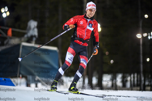 06.12.2019, xkvx, Biathlon IBU Weltcup Oestersund, Training Herren, v.l. Felix Leitner (Austria) in aktion / in action competes