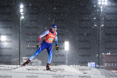 08.12.2019, xkvx, Biathlon IBU Weltcup Oestersund, Staffel Damen, v.l. Aita Gasparin (Switzerland) in aktion / in action competes