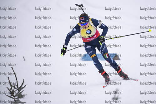 13.12.2019, xkvx, Biathlon IBU Weltcup Hochfilzen, Sprint Damen, v.l. Dorothea Wierer (Italy) in aktion / in action competes