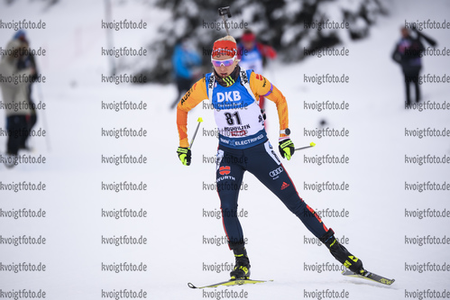 13.12.2019, xkvx, Biathlon IBU Weltcup Hochfilzen, Sprint Damen, v.l. Karolin Horchler (Germany) in aktion / in action competes