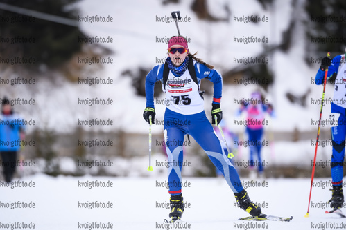 14.12.2019, xkvx, Biathlon DSV Deutschlandpokal Martell, Sprint - weiblich, v.l. Vianne Martins (Germany)  