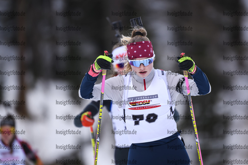 14.12.2019, xkvx, Biathlon DSV Deutschlandpokal Martell, Sprint - weiblich, v.l. Lilly Anfang (Germany)  