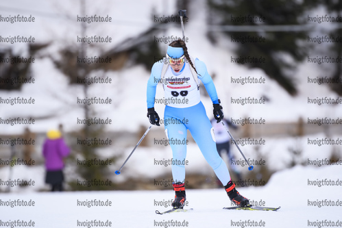 14.12.2019, xkvx, Biathlon DSV Deutschlandpokal Martell, Sprint - weiblich, v.l. Luise Aurich (Germany)  