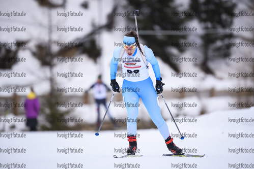 14.12.2019, xkvx, Biathlon DSV Deutschlandpokal Martell, Sprint - weiblich, v.l. Luise Aurich (Germany)  