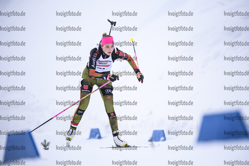 14.12.2019, xkvx, Biathlon DSV Deutschlandpokal Martell, Sprint - weiblich, v.l. Lena Hanses (Germany)  