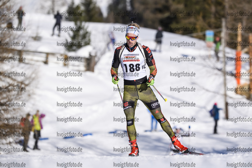 14.12.2019, xkvx, Biathlon DSV Deutschlandpokal Martell, Sprint - maennlich, v.l. Raphael Lankes (Germany)  