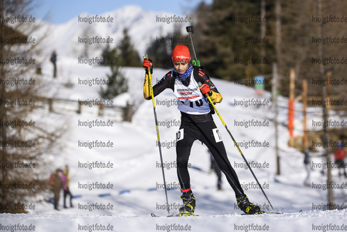 14.12.2019, xkvx, Biathlon DSV Deutschlandpokal Martell, Sprint - maennlich, v.l. Joe  Benedict Bretschneider (Germany)  