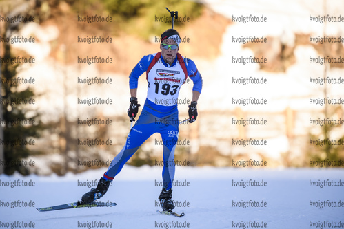 14.12.2019, xkvx, Biathlon DSV Deutschlandpokal Martell, Sprint - maennlich, v.l. Markus Schweinberg (Germany)  