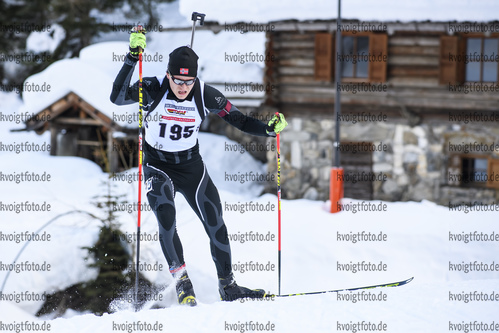 14.12.2019, xkvx, Biathlon DSV Deutschlandpokal Martell, Sprint - maennlich, v.l. Christopher Niggemann (Germany)  