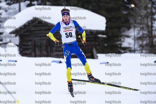 15.12.2019, xkvx, Biathlon DSV Deutschlandpokal Martell, Sprint - maennlich, v.l. Max Hanke (Germany)  