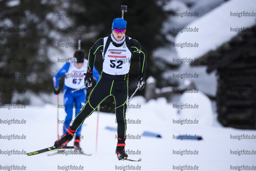 15.12.2019, xkvx, Biathlon DSV Deutschlandpokal Martell, Sprint - maennlich, v.l. Linus Kesper (Germany)  