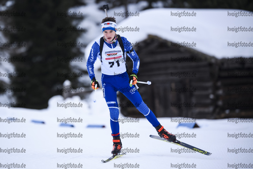 15.12.2019, xkvx, Biathlon DSV Deutschlandpokal Martell, Sprint - maennlich, v.l. Michael Arsan (Germany)  
