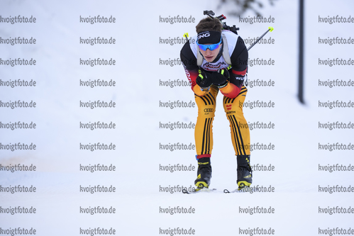 15.12.2019, xkvx, Biathlon DSV Deutschlandpokal Martell, Sprint - maennlich, v.l. Lukas Martins (Germany)  