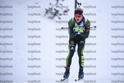 15.12.2019, xkvx, Biathlon DSV Deutschlandpokal Martell, Sprint - maennlich, v.l. Erik Weick (Germany)  