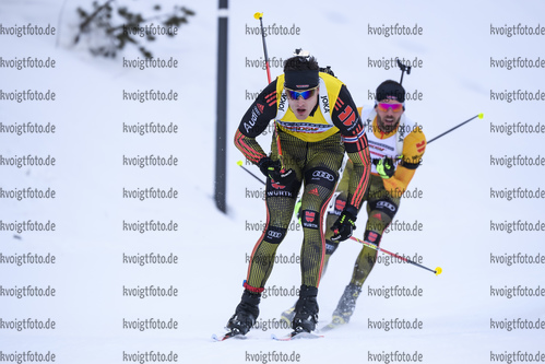 15.12.2019, xkvx, Biathlon DSV Deutschlandpokal Martell, Sprint - maennlich, v.l. Marco Gross (Germany)  
