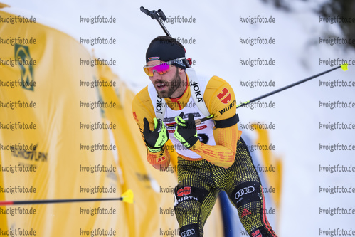 15.12.2019, xkvx, Biathlon DSV Deutschlandpokal Martell, Sprint - maennlich, v.l. Matthias Dorfer (Germany)  