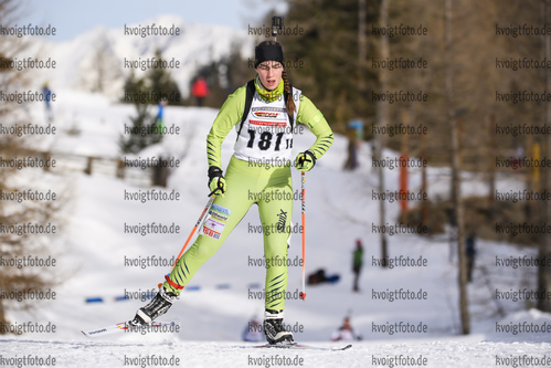 15.12.2019, xkvx, Biathlon DSV Deutschlandpokal Martell, Sprint - weiblich, v.l. Nathalie Heydt (Germany)  