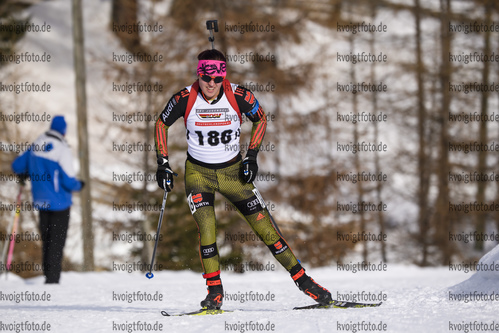15.12.2019, xkvx, Biathlon DSV Deutschlandpokal Martell, Sprint - weiblich, v.l. Marie Zeutschel (Germany)  