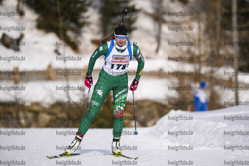 15.12.2019, xkvx, Biathlon DSV Deutschlandpokal Martell, Sprint - weiblich, v.l. Christina Benedetti (Germany)  