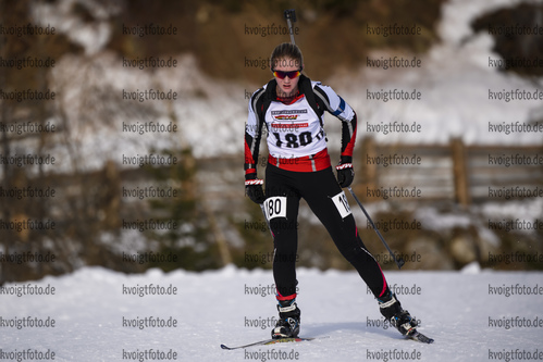 15.12.2019, xkvx, Biathlon DSV Deutschlandpokal Martell, Sprint - weiblich, v.l. Lena Muesse (Germany)  