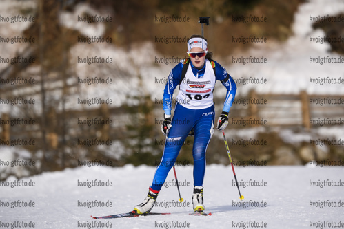 15.12.2019, xkvx, Biathlon DSV Deutschlandpokal Martell, Sprint - weiblich, v.l. Vanessa Kern (Germany)  