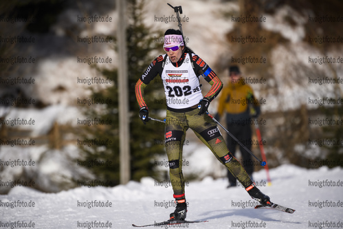15.12.2019, xkvx, Biathlon DSV Deutschlandpokal Martell, Sprint - weiblich, v.l. Helene-Theresa Hendel (Germany)  