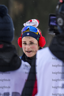 17.12.2019, xkvx, Biathlon IBU Cup Obertilliach, Training Damen, v.l. Irene Lardschneider (Italy)  
