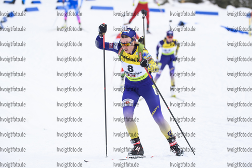 18.12.2019, xkvx, Biathlon IBU Cup Obertilliach, Short Individual Damen, v.l. Anastasiya Merkushyna (Ukraine) in aktion / in action competes
