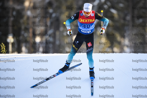 29.12.2019, xkvx, Langlauf Tour de Ski Lenzerheide, Prolog Finale, v.l. Renaud Jay (France) in aktion / in action competes