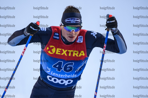 29.12.2019, xkvx, Langlauf Tour de Ski Lenzerheide, Prolog Finale, v.l. Stefan Zelger (Italy) in aktion / in action competes