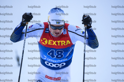 29.12.2019, xkvx, Langlauf Tour de Ski Lenzerheide, Prolog Finale, v.l. Karl-Johan Westberg (Sweden) in aktion / in action competes