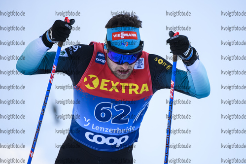 29.12.2019, xkvx, Langlauf Tour de Ski Lenzerheide, Prolog Finale, v.l. Adrien Backscheider (France) in aktion / in action competes