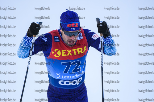 29.12.2019, xkvx, Langlauf Tour de Ski Lenzerheide, Prolog Finale, v.l. Lari Lehtonen (Finland) in aktion / in action competes
